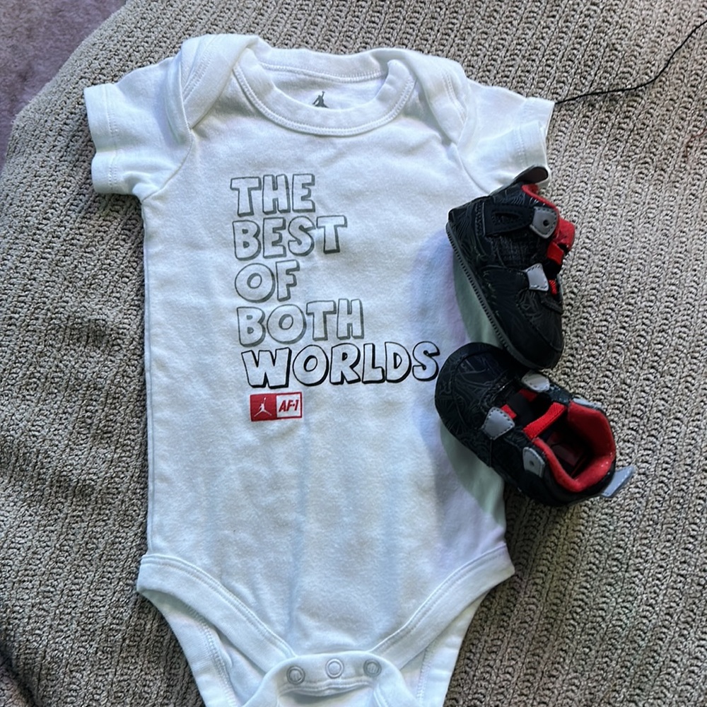Infant AJF 4 box gift set- practically brand new.  Size 1